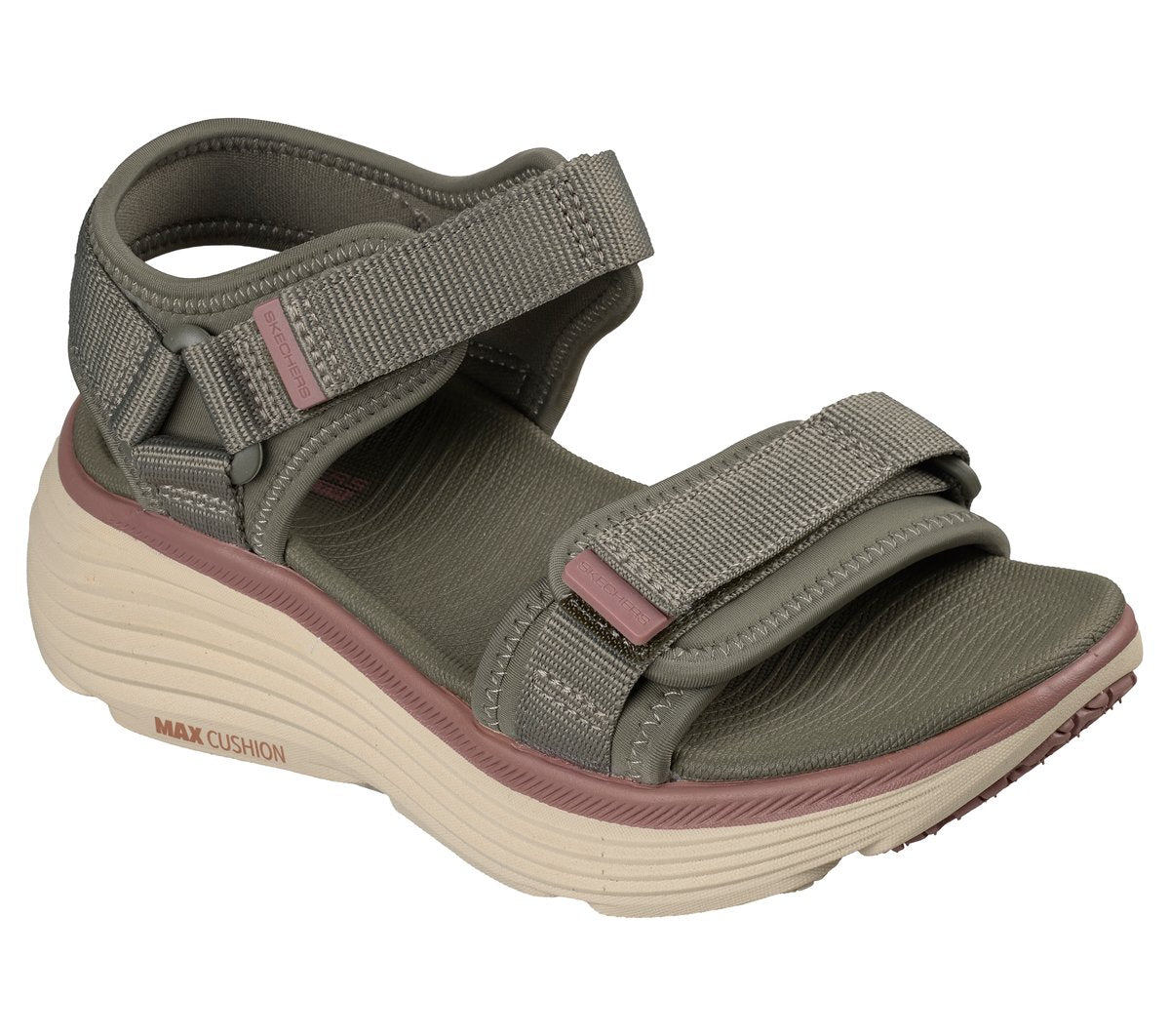 Women|New Arrivals Skechers Max Cushioning Endeavour Sandal - Miranda | Skechers Women|New Arrivals