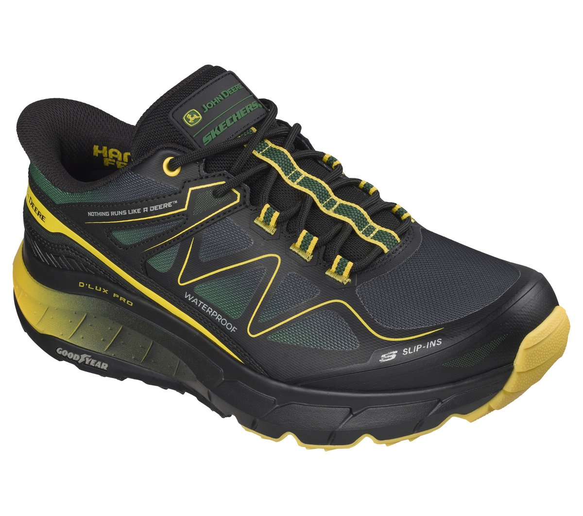 Men Skechers Slip-ins John Deere Waterproof Relaxed Fit: D'Lux Pro - Reel Cutting | Skechers Men