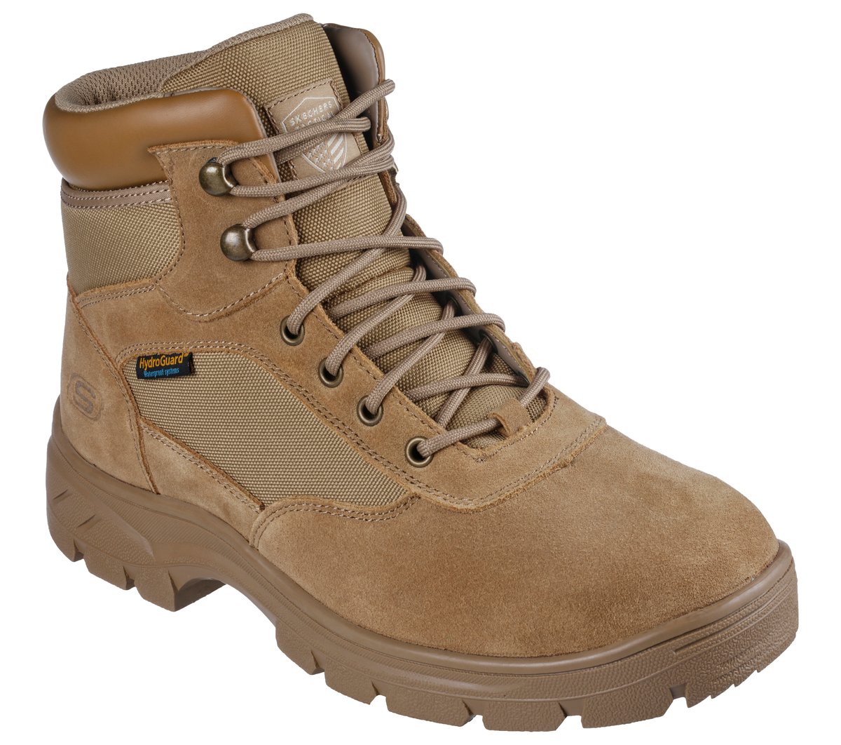 Men Skechers Work Waterproof Relaxed Fit: Wascana - Millit | Skechers Men