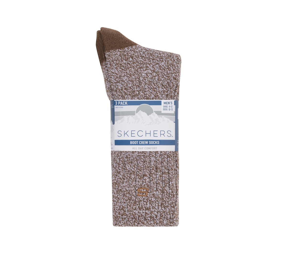 Men|Clothing Skechers Super Soft Boot Crew Socks - 3 Pack | Skechers Men|Clothing