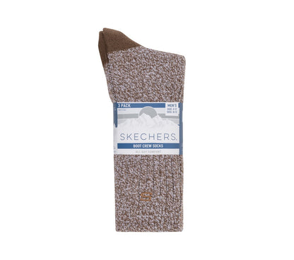 Men|Clothing Skechers Super Soft Boot Crew Socks - 3 Pack | Skechers Men|Clothing