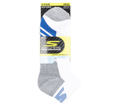 Men|Clothing Skechers 3 Pack Men's Half Terry Quarter Crew Socks | Skechers Men|Clothing