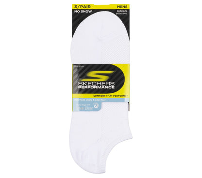 Men|Clothing Skechers 3 Pack No Show Stretch Socks | Skechers Men|Clothing