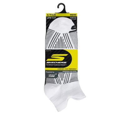 Men|Clothing Skechers 3 Pack Men's Performance Low Cut Pattern Socks | Skechers Men|Clothing