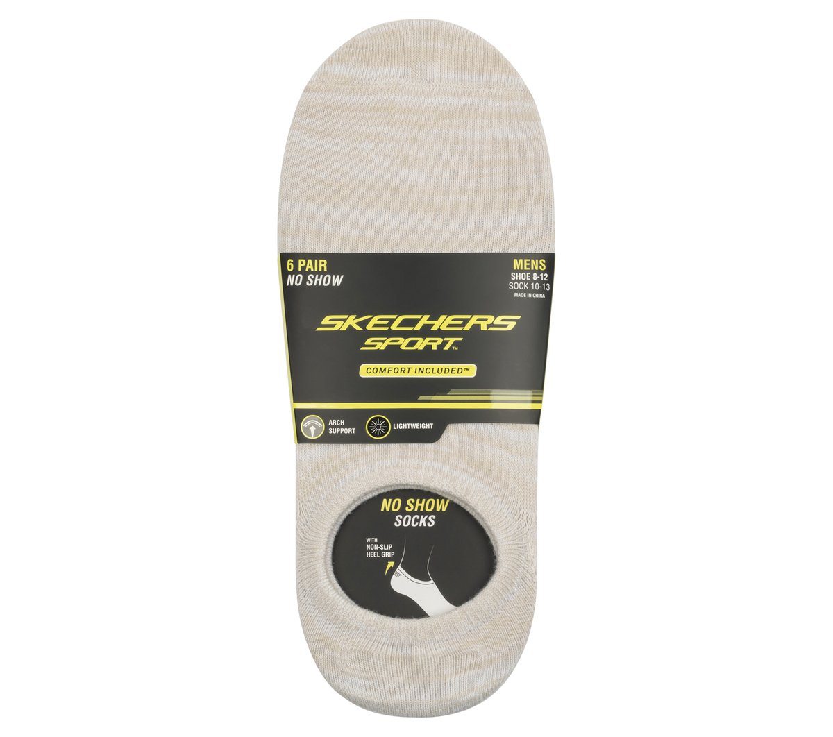 Men|Clothing Skechers 6 Pack Men's Sneaker Liner Socks | Skechers Men|Clothing