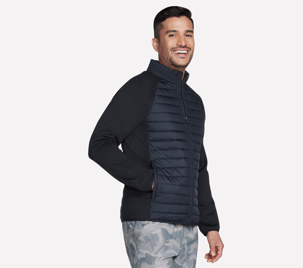 Men Skechers Cozy Fit Hybrid Jacket 2.0 | Skechers Men