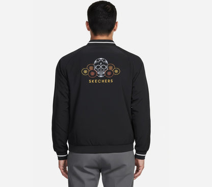 Men Skechers Dia de Muertos Bomber Jacket | Skechers Men
