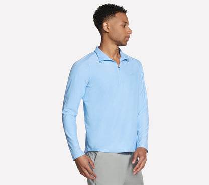 Men Skechers GO DRI All Day Performance 1/4 Zip | Skechers Men