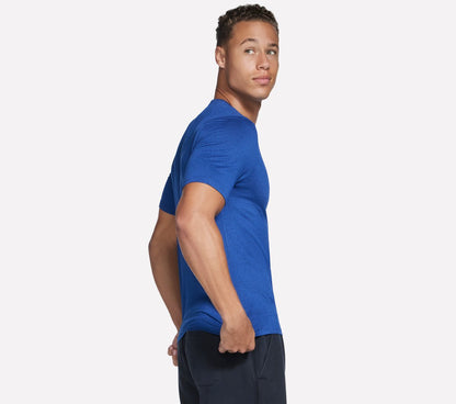 Men Skechers GO DRI All Day Stripe Tee | Skechers Men