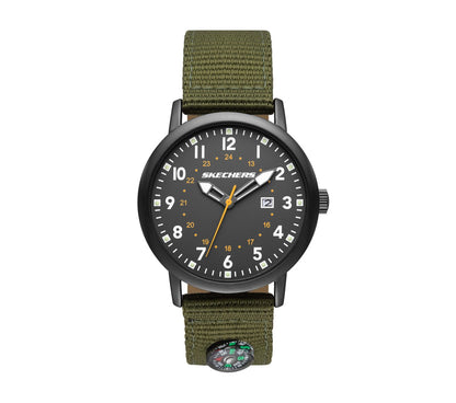 Men|Clothing Skechers Parkhurst Green Watch | Skechers Men|Clothing