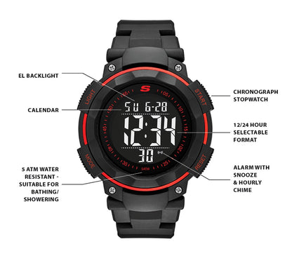 Men|Clothing Skechers Ruhland Watch | Skechers Men|Clothing