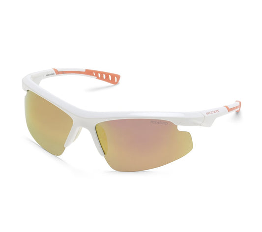 Clothing Skechers Semi-Rimless Sport Wrap Sunglasses | Skechers Clothing