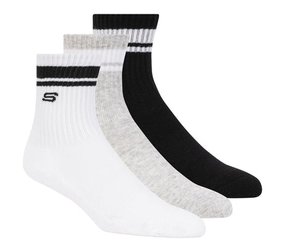 Clothing Skechers 3 Pack Boys' Crew Socks | Skechers Clothing