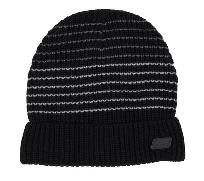 Clothing Skechers Striped Beanie | Skechers Clothing